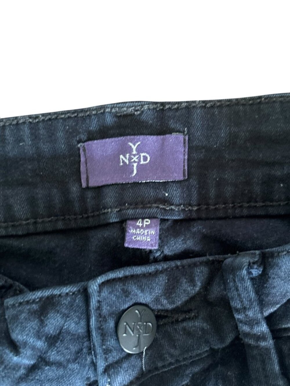 NYDJ Women's Black Straight Lift Tuck Jeans - Picture 3 of 8